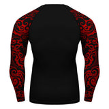 Game of Thrones House Targaryen Long Sleeve MMA BJJ Fitness Yoga Running Cycling Use Tee