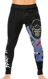 Men's Animal BJJ Spats Leggings Tights