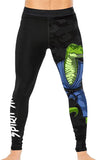 Men's Animal BJJ Spats Leggings Tights