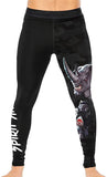 Men's Animal BJJ Spats Leggings Tights