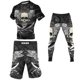 NOGI Skull Wings Sword Premium BJJ SET