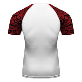 Men Compression Jiu Jitsu Base Layer Rash Guards Fitness Gym Tee Tops for MMA BJJ Wrestling