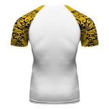 Hufflepuff Harry Potter Short Sleeve MMA BJJ Fitness Yoga Running Cycling Use Tee