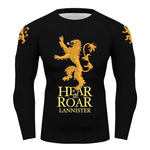 Game of Thrones House Lannister Longsleeve Running Baselayer