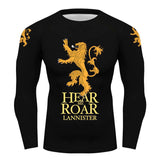 Game of Thrones House Lannister Longsleeve Running Baselayer
