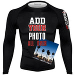 Custom Personalized No Gi MMA/BJJ Fight Wear Rash Guard