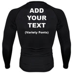 Custom Personalized No Gi MMA/BJJ Fight Wear Rash Guard