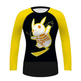 Pikachu Women's BJJ Rash Guard Compression Shirts