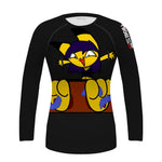 Pikachu Big Feet Cute Funny Women's BJJ Rash Guard
