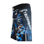 BJJ Brazilian Jiu-Jitsu Design Full Printing Men MMA Shorts Boy Men Sportswear Active Boxing Shorts