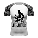 Jiu Jitsu short Sleeve Tee Shirt for Running Cyling Casual Tshirt Tops