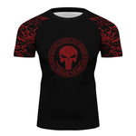 Green Landscape BJJ Rash Guard
