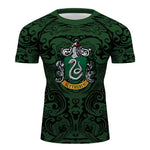 Slytherin Harry Potter Longsleeve Running Baselayer Compression Shirt