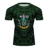 Slytherin Harry Potter Longsleeve Running Baselayer Compression Shirt