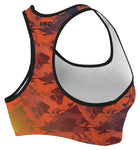 Orange BJJ CLASSIC SPORTS BRA