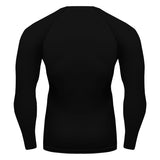 Black  Bones Skull Compression Activewear T-Shirt Gym Top