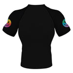 Smiling Face Yellow Colourful BJJ Rash Guard