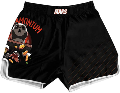 Panda Muay Thai Boxing Shorts for Men Women Youth