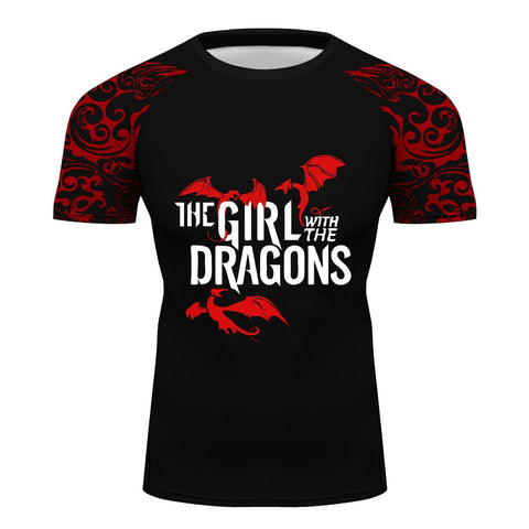 Game of Thrones House Targaryen Short Sleeve Jiu Jitsu Tee Top