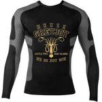Game of Thrones House Greyjoy Longsleeve Compression Shirt - BJJ, MMA, Muay Thai