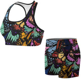 Women's Buttery Compression Shorts Fight Shorts