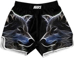 Unisex Wolf Muay Thai Boxing Shorts for Men Women Youth