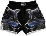 Unisex Wolf Muay Thai Boxing Shorts for Men Women Youth