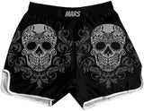 Unisex Skull Muay Thai Boxing Shorts for Men Women Youth