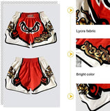 Panda Muay Thai Boxing Shorts for Men Women Youth