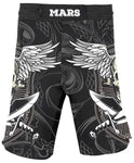 Skull Wings Sword No Gi MMA/BJJ Shorts