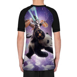 Kids Youth Lazer Cat Panda Galaxy Performance UV Sun Protection BJJ Rash Guard