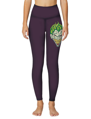 Batman Comics Joker BJJ SPATS For Women Yoga Pants Leggings