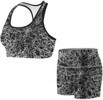 Women's Laser Compression Shorts Fight Shorts