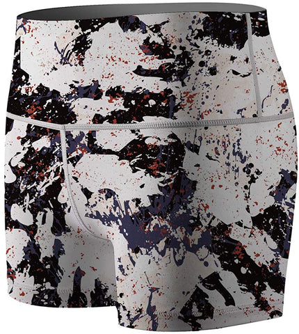 Women's Rock Art Compression Shorts Fight Shorts