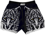 Unisex Wolf Muay Thai Boxing Shorts for Men Women Youth