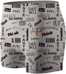 Women's Explore Letter Compression Shorts Fight Shorts