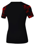Suger Skull Moisture Wicking Dry-Fit BJJ Rash Guard For Women