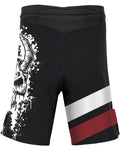 Anime Skull Mens Gym Workout BJJ Shorts
