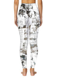 Serpentine Pattern Yoga Fitness Sport Leggings 