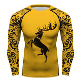Game of Thrones House Baratheon Compression Shirt - BJJ, MMA, Muay Thai