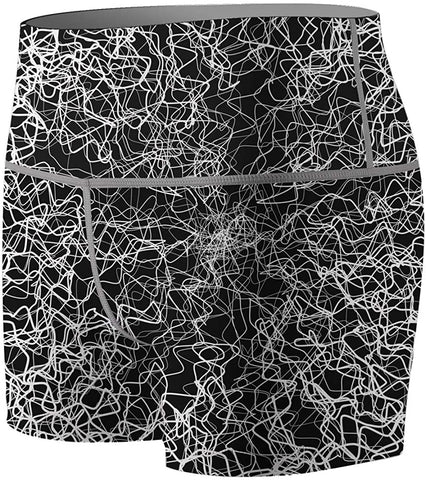 Women's Laser Compression Shorts Fight Shorts