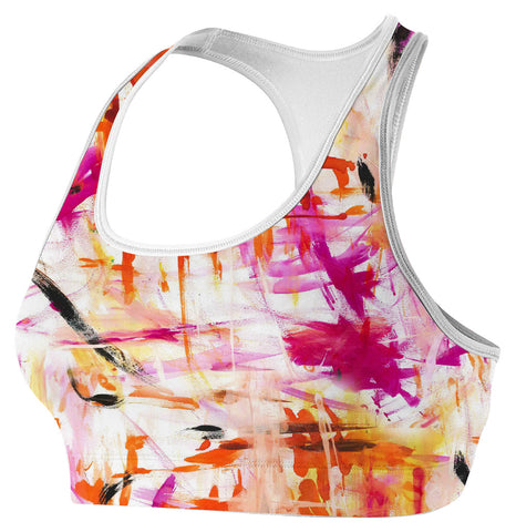 Graffiti Compression Sports BJJ Bra