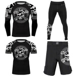 Skull & Crossbones MMA BJJ Fight Shorts