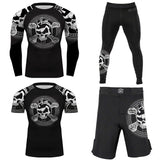 Skull & Crossbones MMA BJJ Fight Shorts