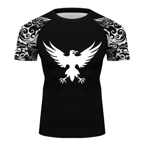 Game of Thrones Night Watch short Sleeve Quick-Dry Sports Tights