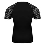 Game of Thrones Night Watch short Sleeve Compression Sports Fitness Shirt
