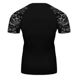 Game of Thrones Night Watch short Sleeve Compression Sports Fitness Shirt