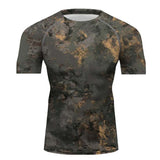 Camo Series BJJ Rash Guard Short Sleeve