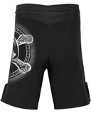Skull & Crossbones MMA BJJ Fight Shorts