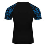 Ravenclaw Harry Potter short sleeve Compression Sports Fitness Shirt